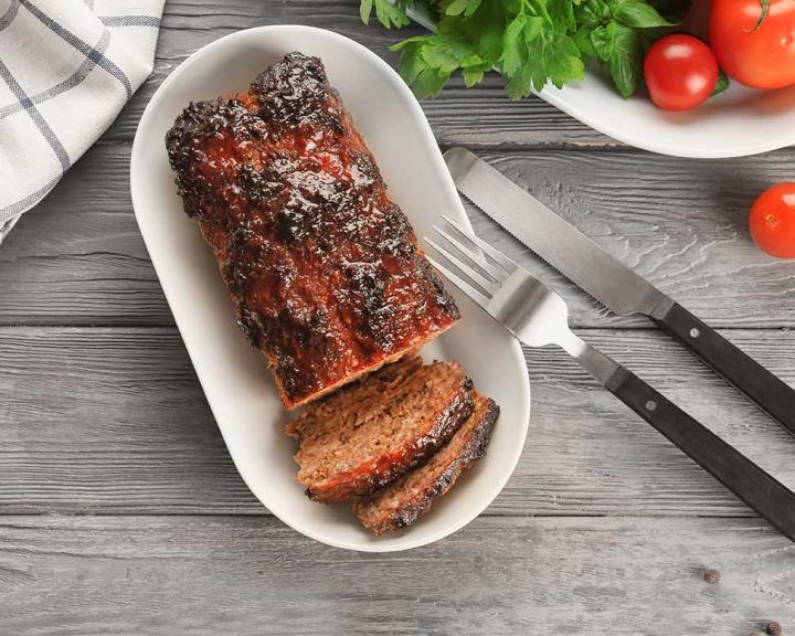 Budget-Friendly Herb Garlic Meatloaf