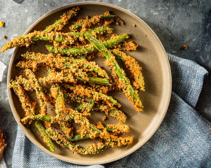 Air Fryer Spicy Green Beans