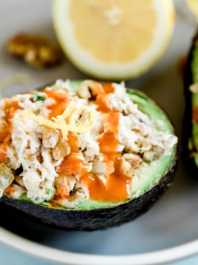 Tuna Salad Avocado Bowls