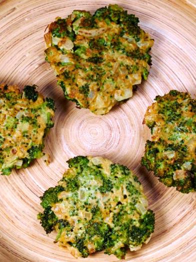 Broccoli Onion Latkes