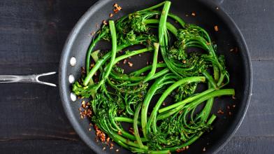 Zesty Broccolini and Garlic