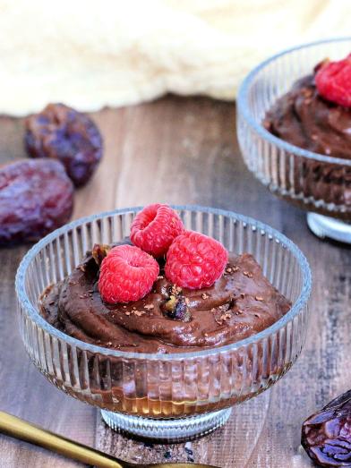 California Date & Avocado Chocolate Pudding