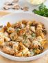A bowl of low carb chicken and cauliflower for a diabetic friendly dinner recipe