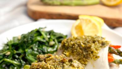 flounder and vegetable rolls