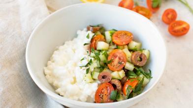Greek Cottage Cheese Bowl