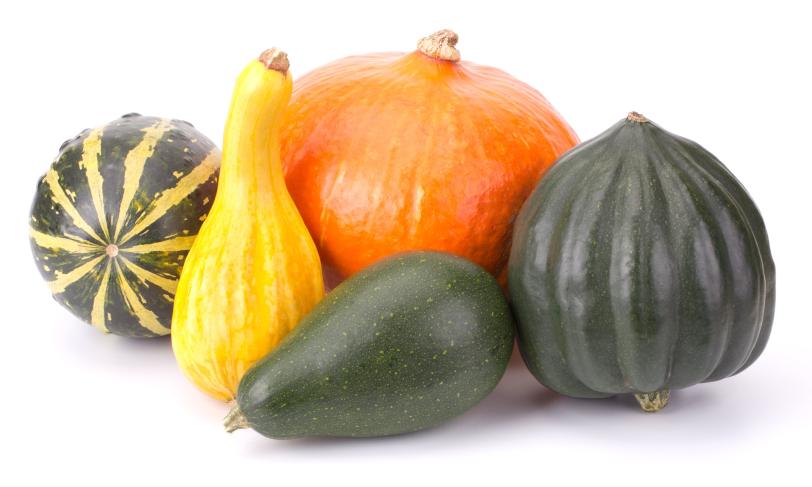 Assortment of winter squash
