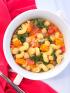 Minestrone pasta bowl