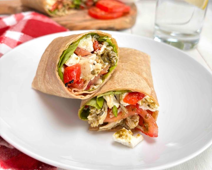 Pesto Chicken Wrap