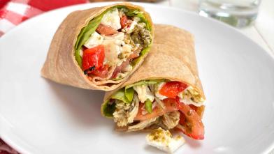 Pesto Chicken Wrap
