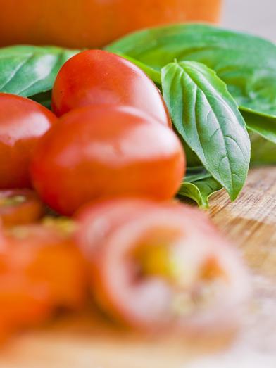 Basil Tomatoes