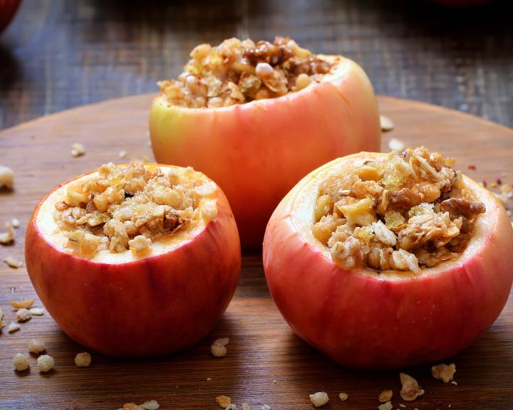 Baked Cinnamon Stuffed Apples
