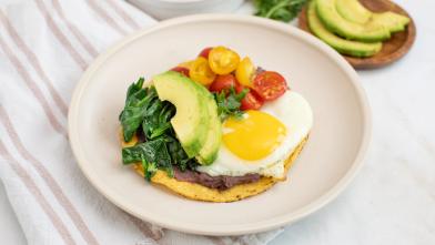 Southwest Breakfast Tostada