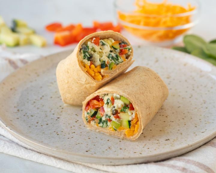vegetable burrito