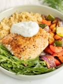 Veggie Grain Bowl with Tilapia