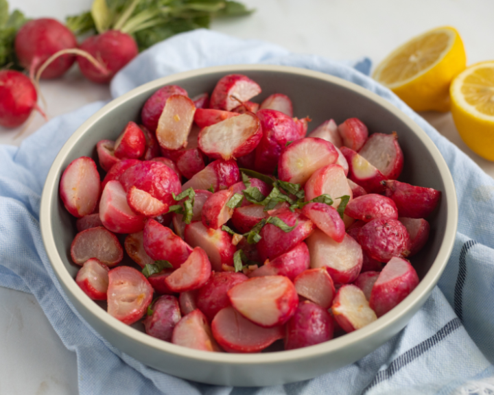 Roasted Radishes 