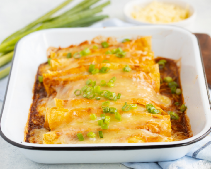 Easy Spinach Ricotta Enchiladas