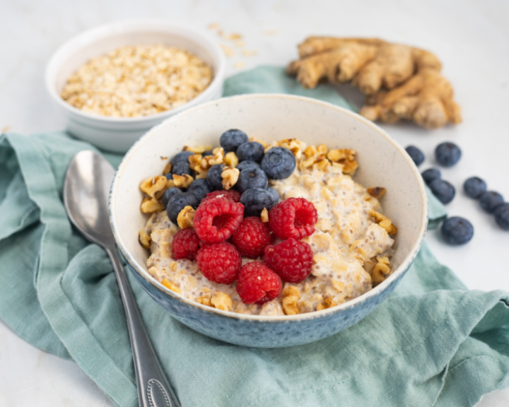 Ginger Infused Oatmeal