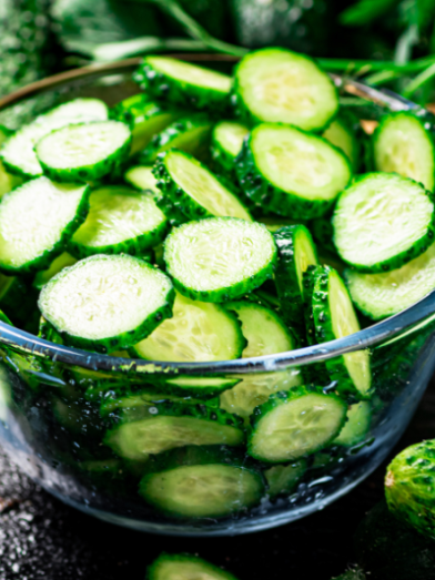Sweet and Sour Cucumbers