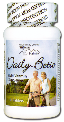 Dialyvite® Daily-Betic - Multi-Vitamin Supplement for Diabetics HP200